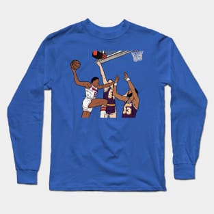 Dr. J Iconic Reverse Layup Long Sleeve T-Shirt